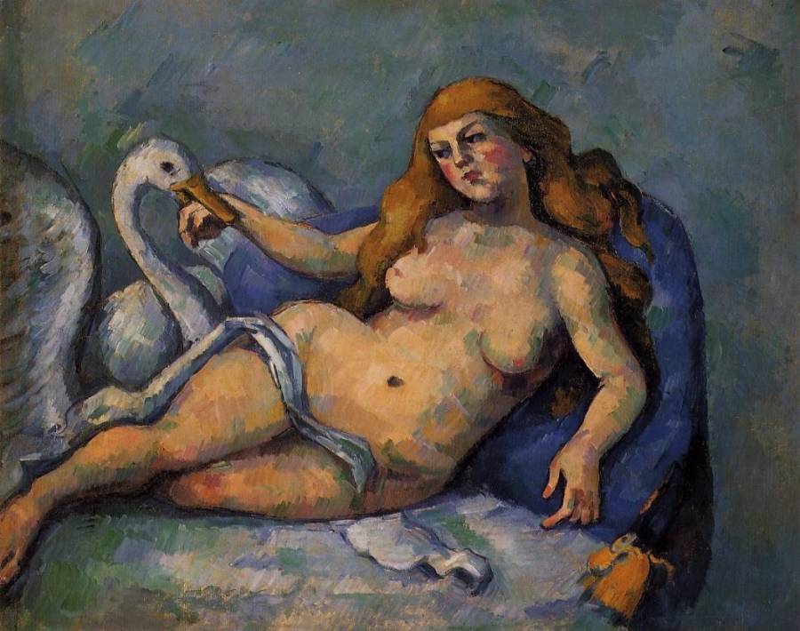 Cezanne Paul - Leda et le cygne.jpg